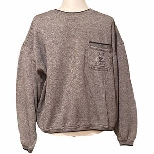 Z Cavaricci Vintage Grey Sweatshirt Size Large